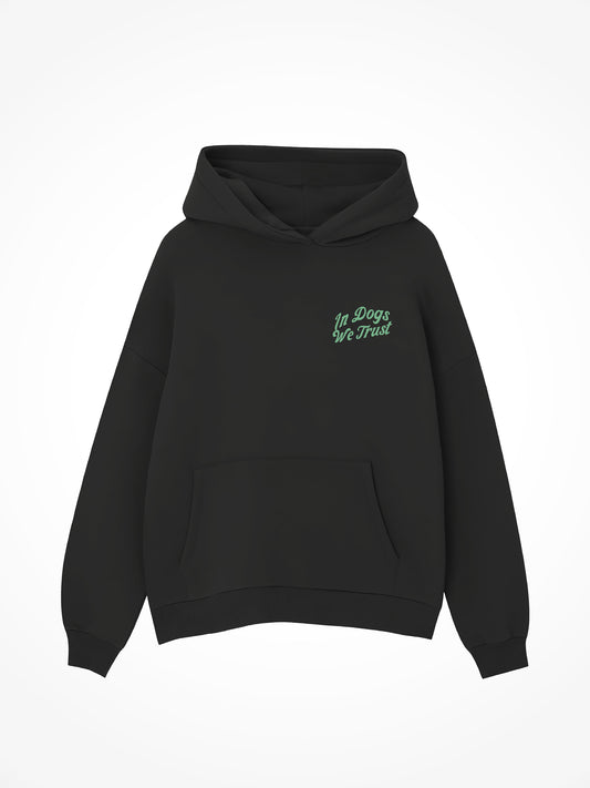 In Dogs We Trust Blue - Hoodie