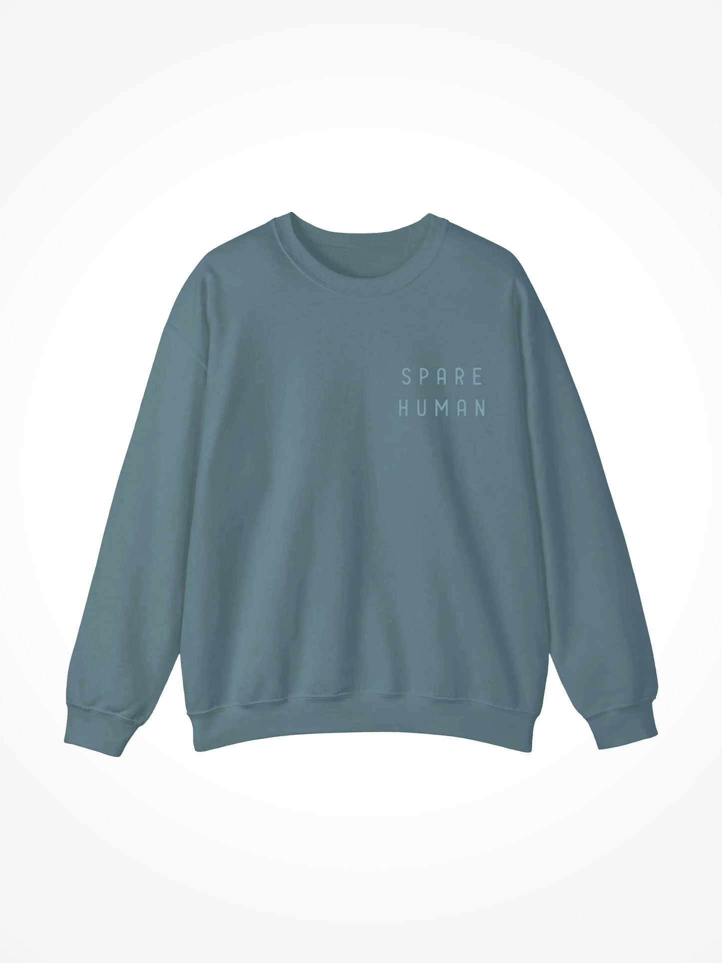 SH Stacked Logo Crewneck - Vintage Blue