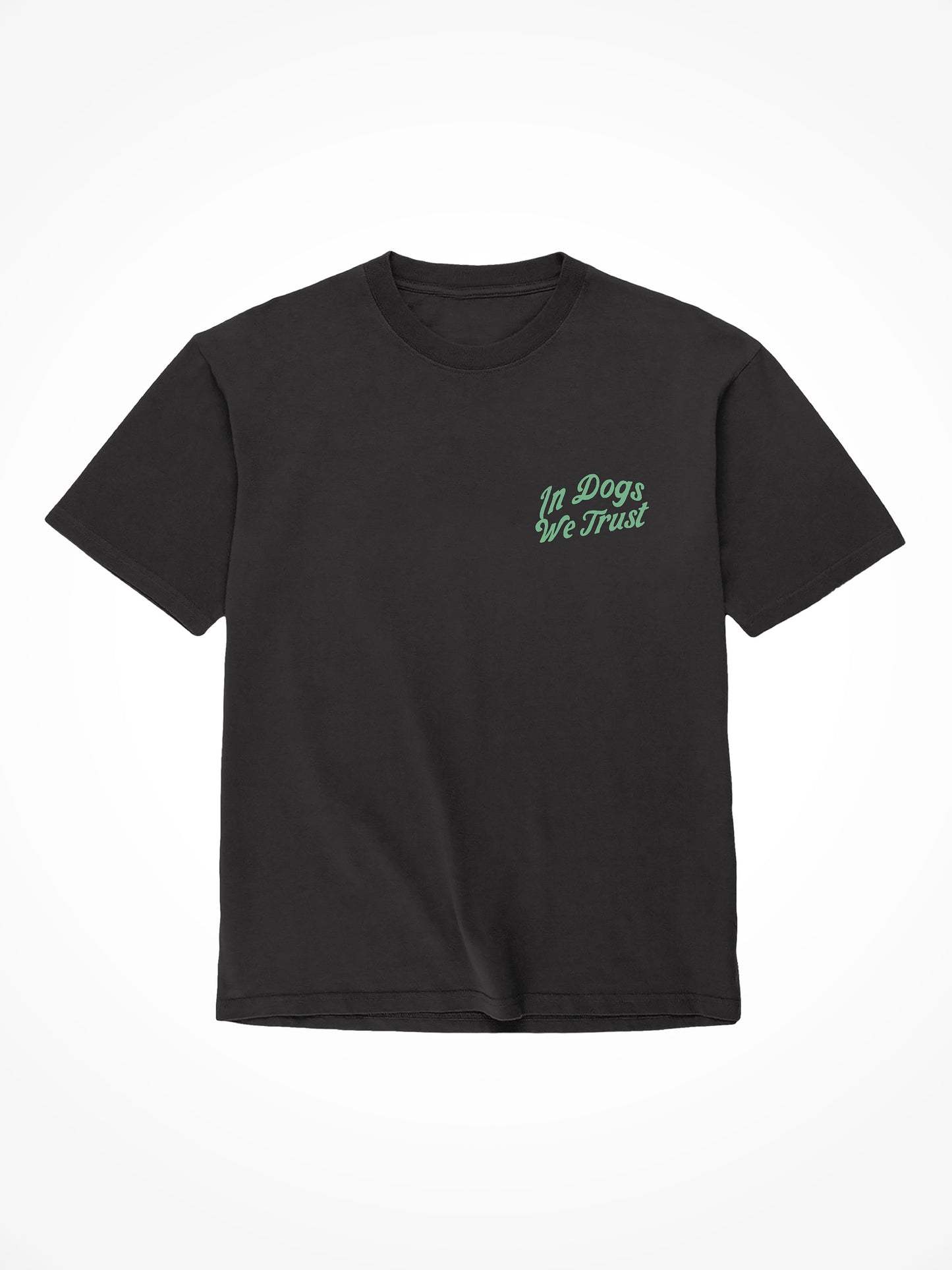 In Dogs We Trust Blue - Tee Shirt
