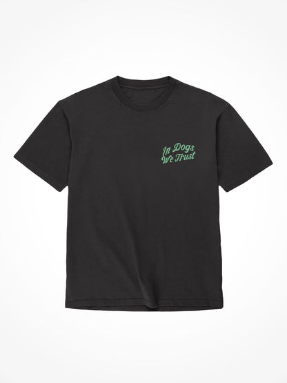 In Dogs We Trust Blue - Tee Shirt