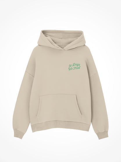 In Dogs We Trust Blue - Hoodie