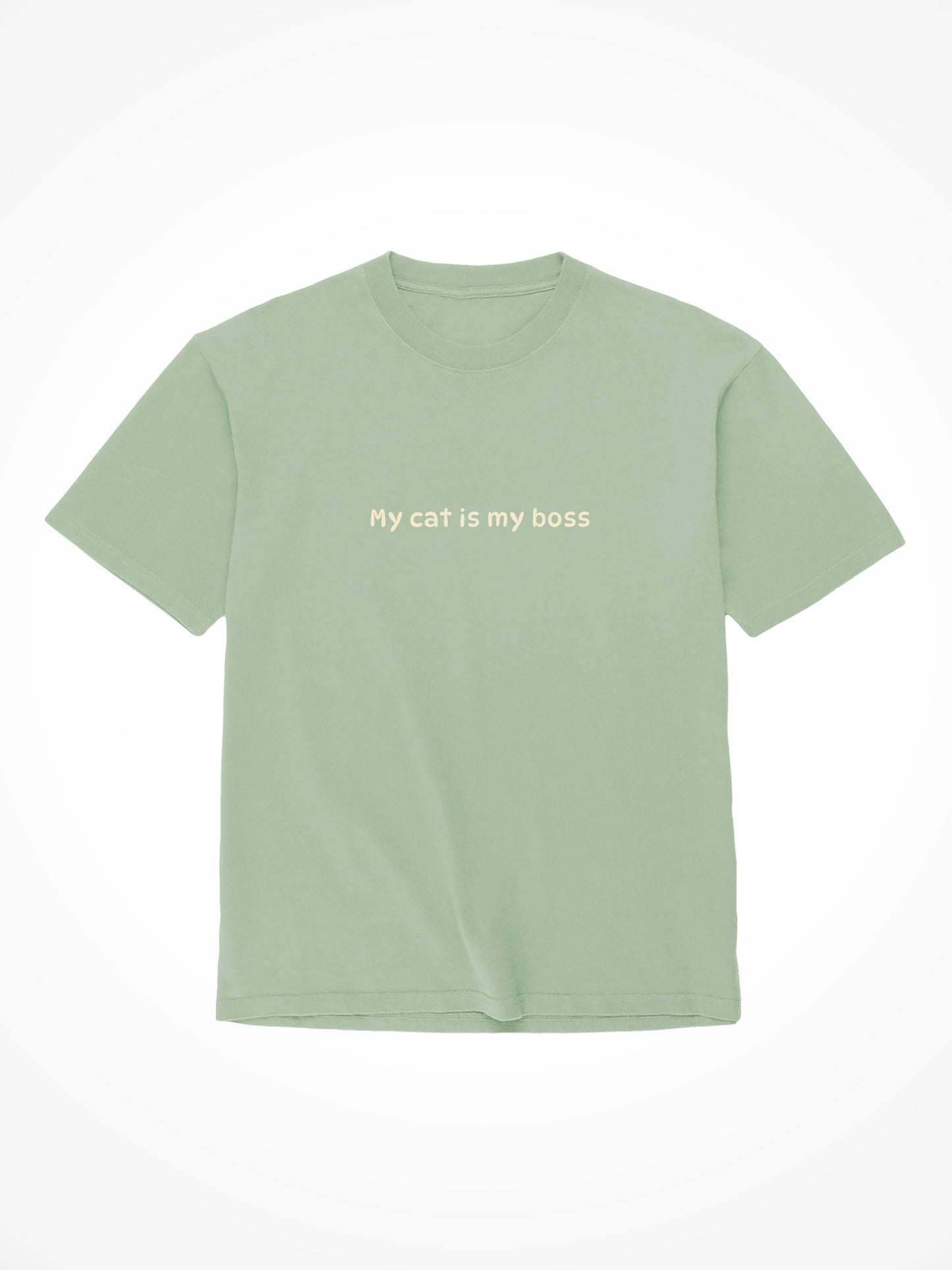 My Cat Is My Boss - Tee Shirt