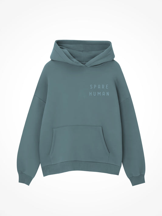 SH Stacked Logo Hoodie - Vintage Blue