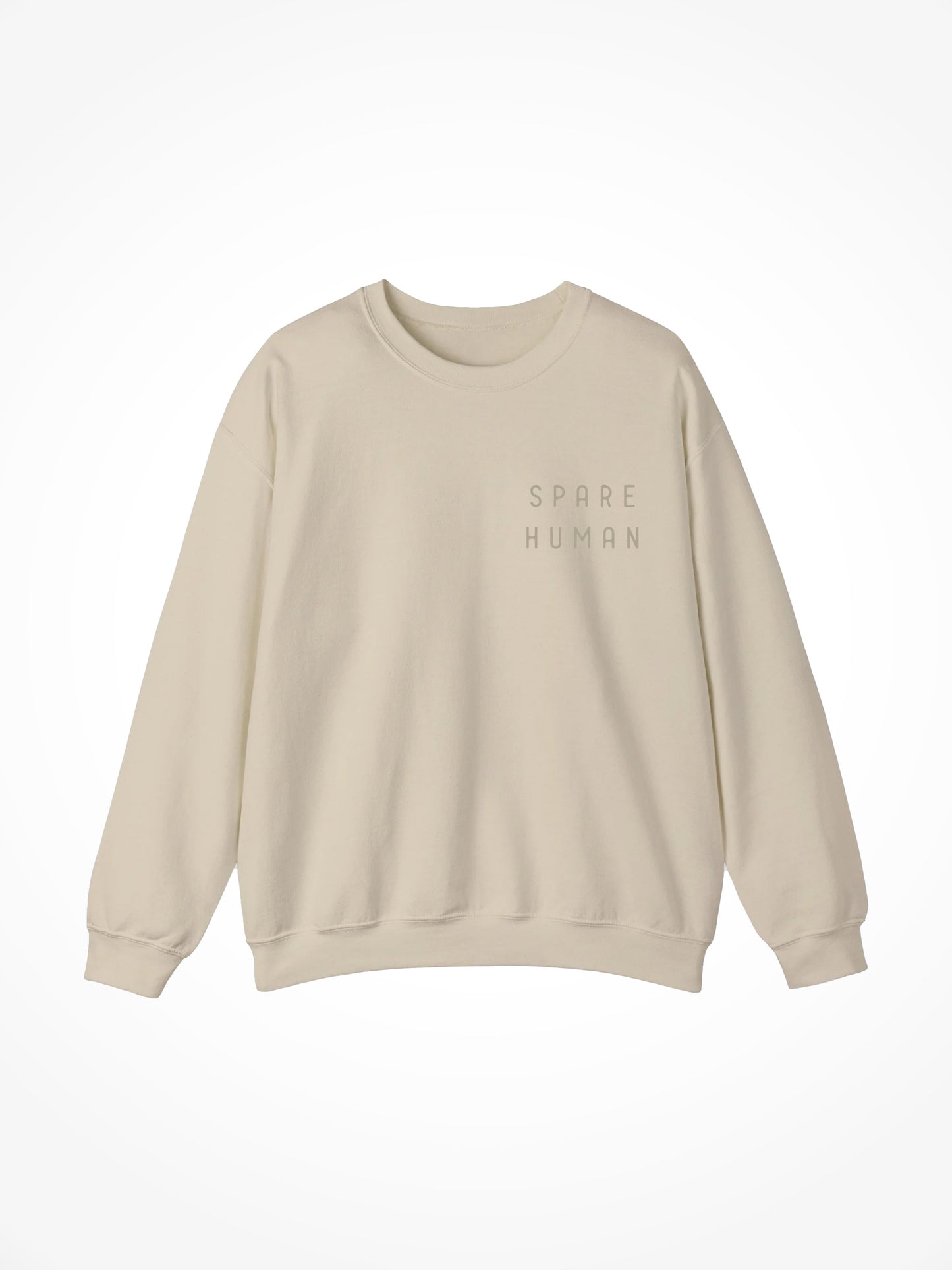 SH Stacked Logo Crewneck - Sand