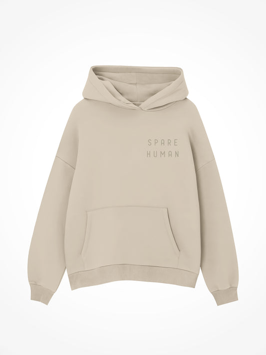 SH Stacked Logo Hoodie - Sand