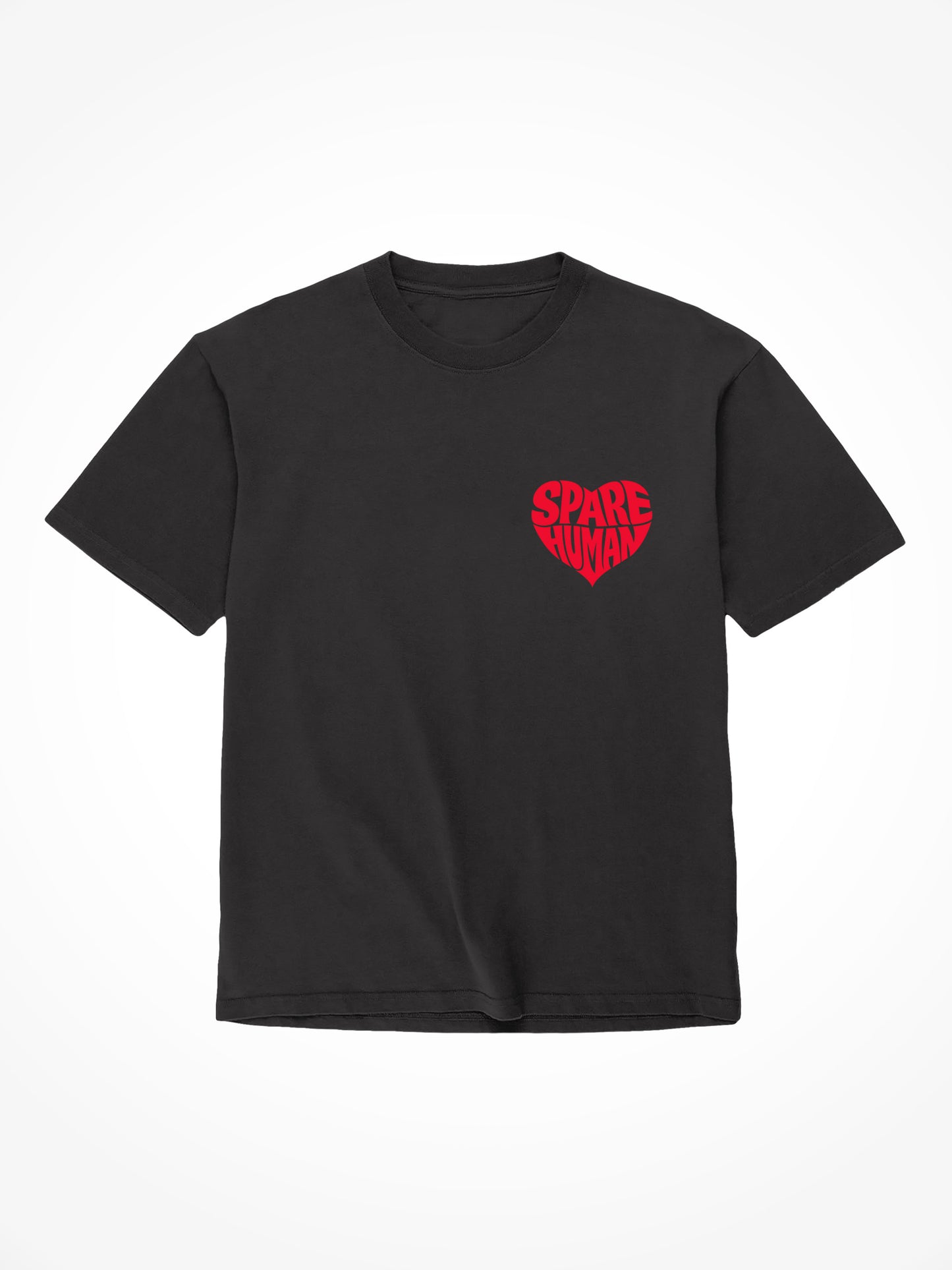 V-Day Edition Spare Human Club Tee Shirt - Black
