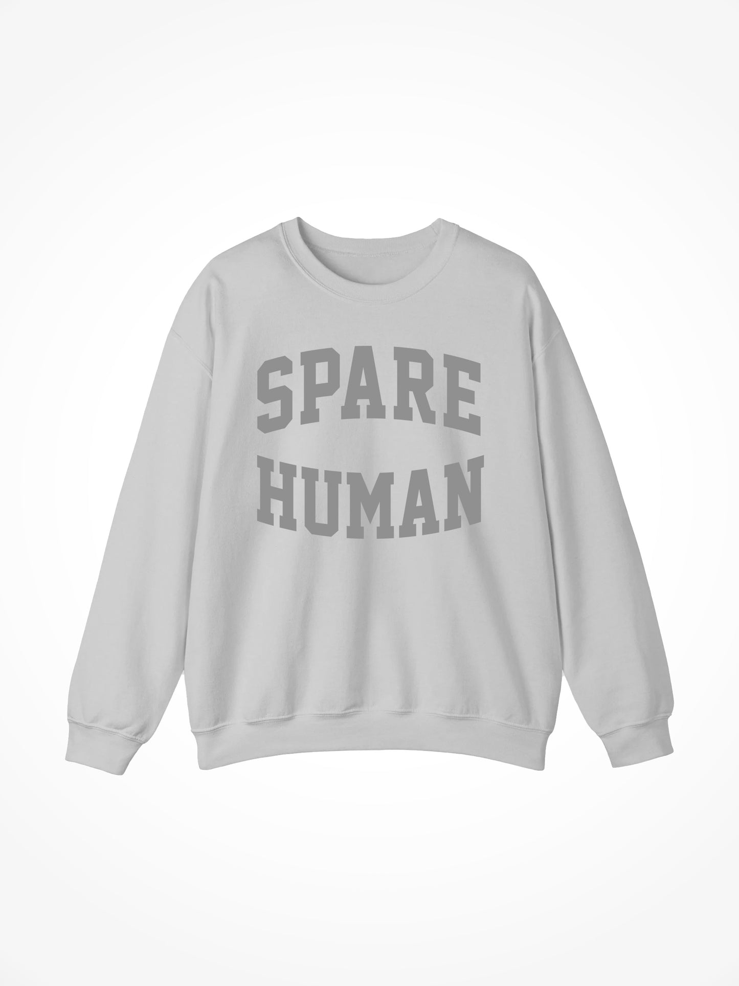 Spare Human Club Crewneck - Grey