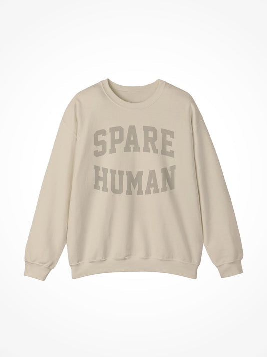 Spare Human Club Crewneck - Sand